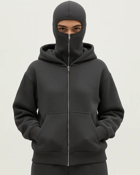 Clymiere™ - Unisex-tröja med mask